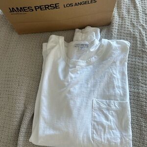 James Perse, long sleeve, lightweight T-shirt, small. New